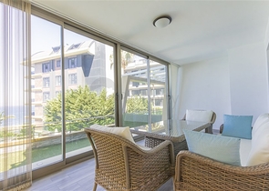 Меблированная квартира 2+1 с видом на море в районе Каргыджак