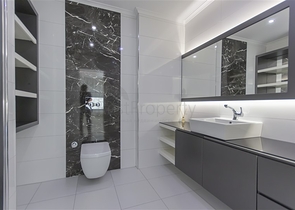 Меблированная квартира 2+1 с видом на море в районе Каргыджак