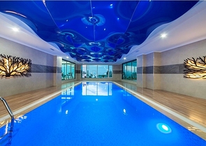 Меблированная квартира 2+1 с видом на море в районе Каргыджак