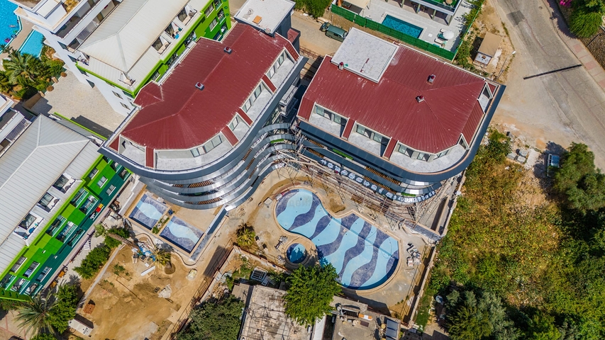 Садовый дуплекс 2+1 в Кестеле 