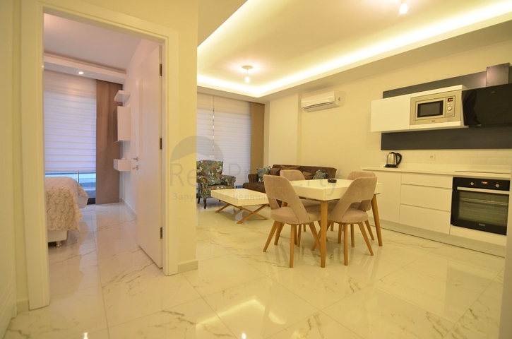 Квартира 1+1 рядом с пляжем Клеопатра