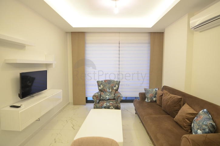 Квартира 1+1 рядом с пляжем Клеопатра