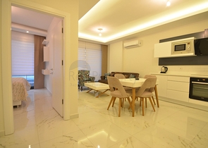 Квартира 1+1 рядом с пляжем Клеопатра