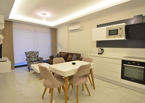 Квартира 1+1 рядом с пляжем Клеопатра