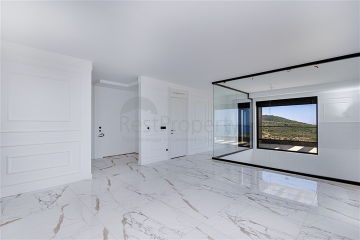 Просторная вилла в Каргыджаке с восхитительным видом на море