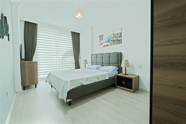 Квартира 2+1 большой площади в районе Махмутлар