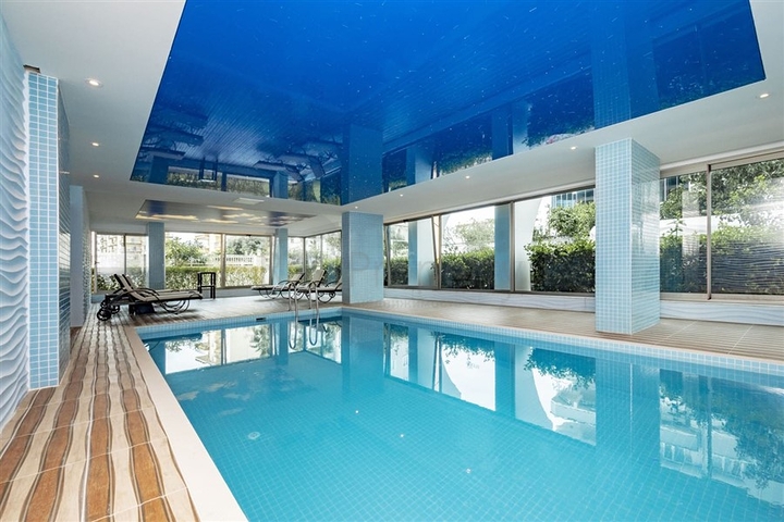 Двухкомнатная квартира в 200 метрах от моря в Махмутларе