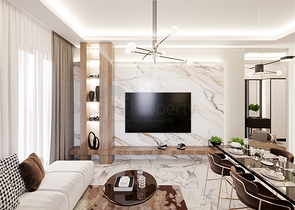 Квартира 1+1 в Авсалларе 