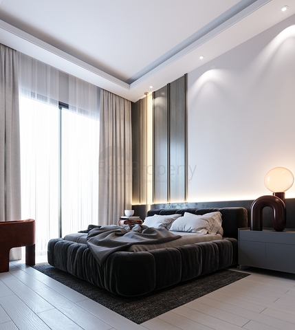 Квартира 1+1 в эксклюзивном комплексе района Оба