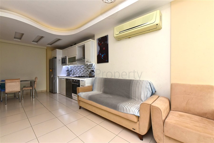 Просторная квартира 1+1 в районе Тосмур