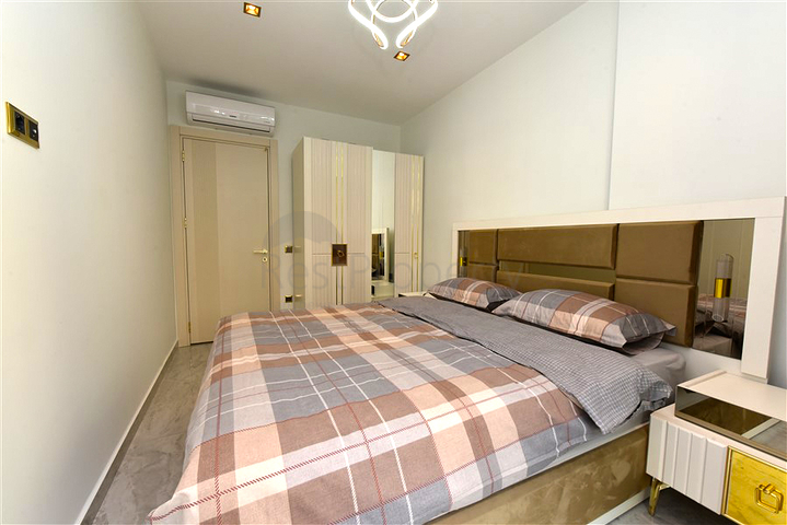 Квартира 1+1 в центре Алании в одном из самых лучших комплексов