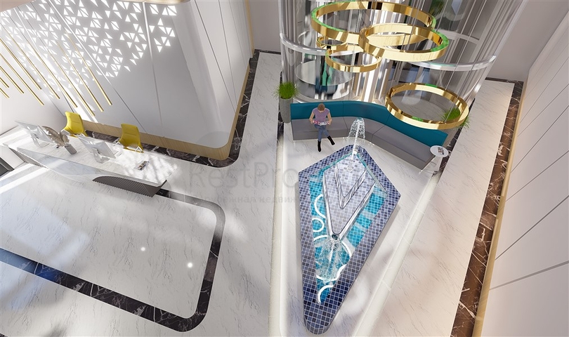 Квартира 1+1 в районе Махмутлар