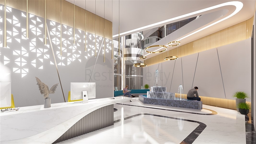 Квартира 1+1 в районе Махмутлар