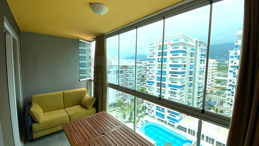 Меблированная двухкомнатная квартира в 300 м от моря в районе Махмутлар