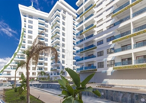 Двухкомнатная квартира в Махмутларе