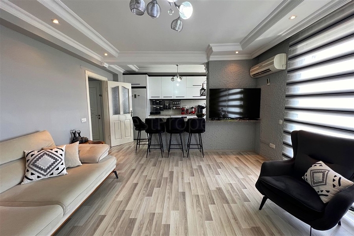 Меблированная квартира с планировкой 2+1 в районе Джикджилли