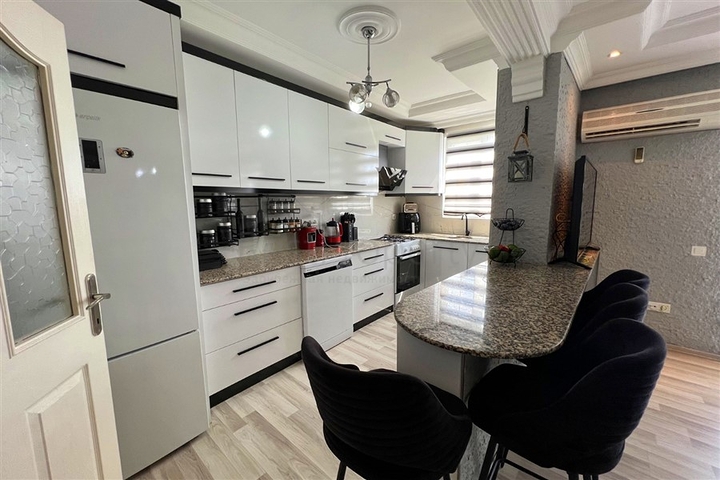 Меблированная квартира с планировкой 2+1 в районе Джикджилли