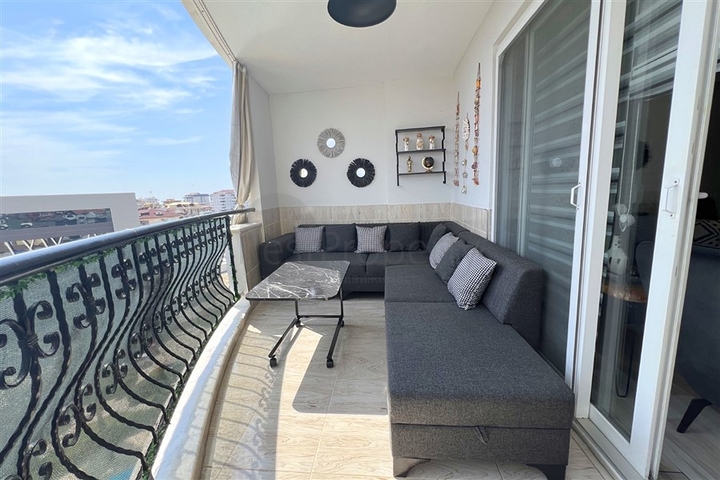 Меблированная квартира с планировкой 2+1 в районе Джикджилли