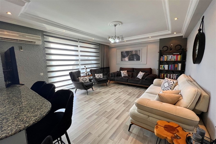 Меблированная квартира с планировкой 2+1 в районе Джикджилли