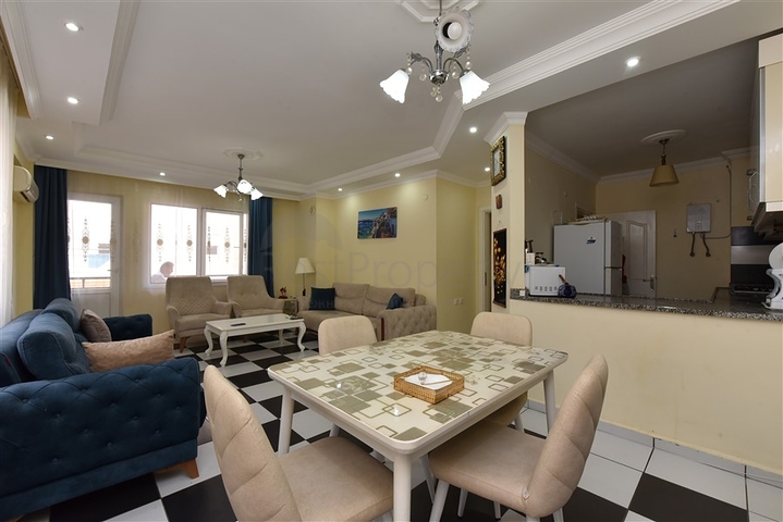 Квартира 2+1 в районе Махмутлар в 50 м от моря