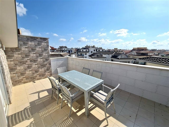 Уютный пентхаус 3+1 с мебелью в районе Оба