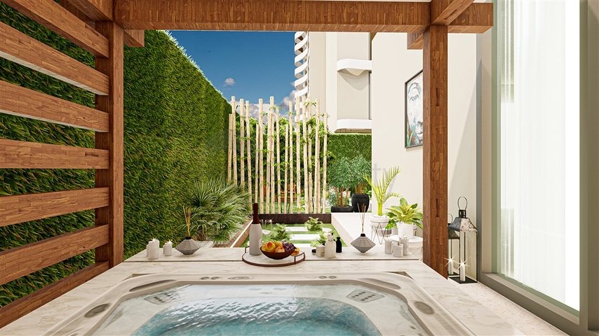 Квартира 1+1 в комплексе премиального класса