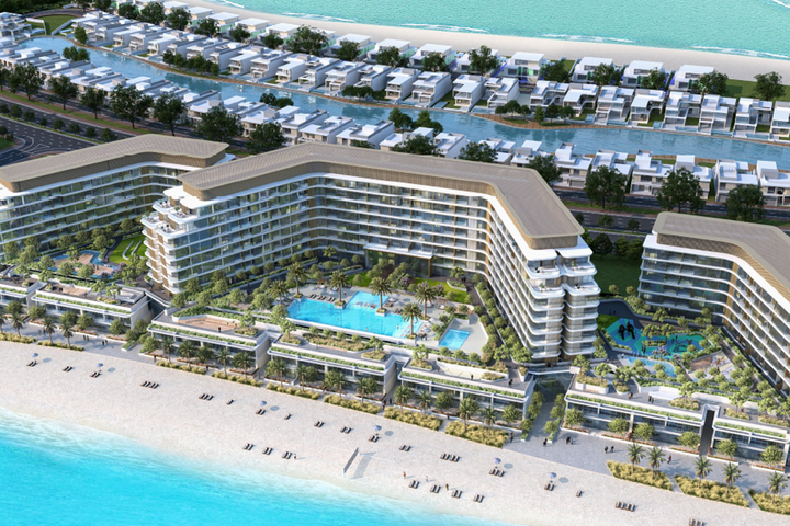 Роскошные квартиры у моря на острове Синия