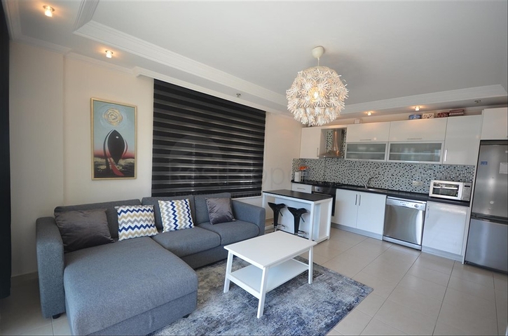 Квартира 1+1 в районе Тосмур в 200 м от моря