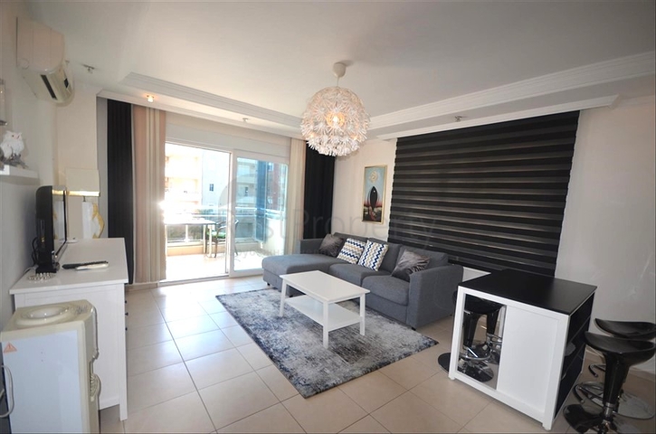 Квартира 1+1 в районе Тосмур в 200 м от моря