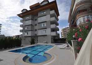 Квартира 1+1 в районе Тосмур в 200 м от моря