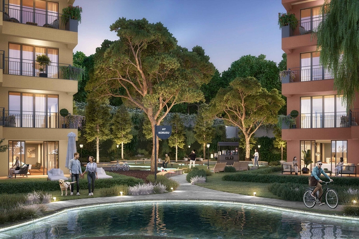 Масштабный жилой комплекс в перспективном районе Стамбула рядом с действующей станцией метро