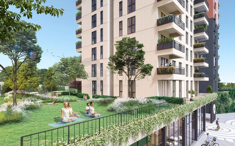 Масштабный жилой комплекс в перспективном районе Стамбула рядом с действующей станцией метро