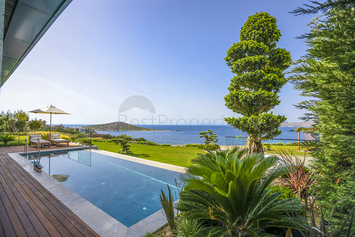 Резиденции и виллы с видом на море в районе Гюмюшлюк