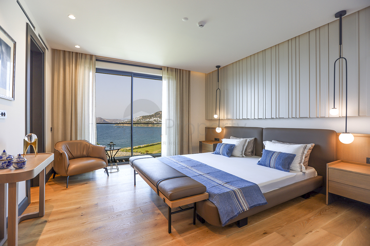 Резиденции и виллы с видом на море в районе Гюмюшлюк