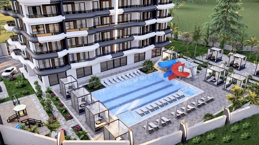 Квартира 1+1 в новом комплексе с отельной инфраструктурой