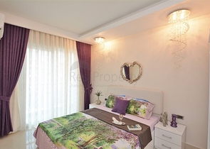 Двухкомнатная квартира в 200 метрах от моря в Махмутларе