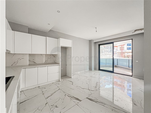 Двухкомнатная квартира в 600 м от моря в центре Алании