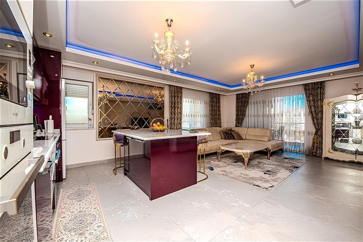 Трехкомнатная квартира в одном из лучших комплексах Авсаллара 