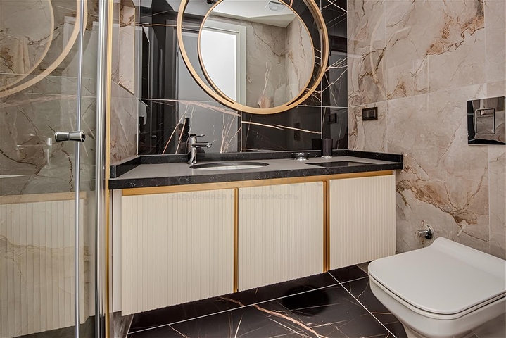 Квартира 2+1 в новом комплексе в 300 метрах до пляжа