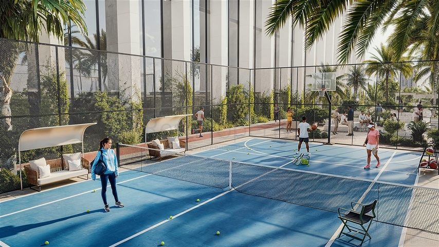 Роскошные квартиры с видом на город в небоскребе в Дубай