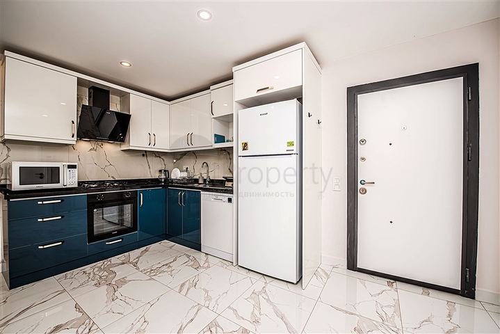 Апартаменты 1+1 в районе Махмутлар