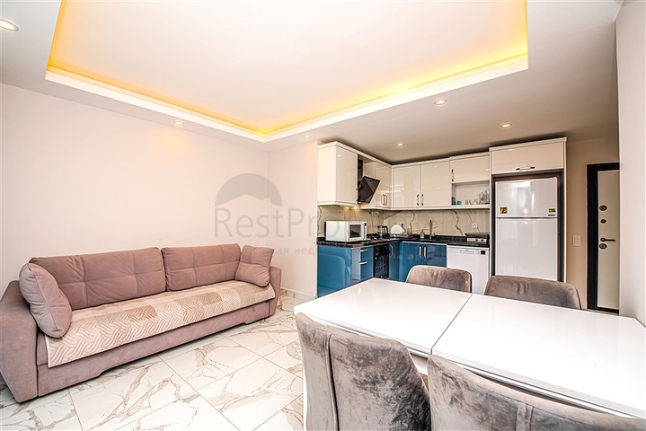 Апартаменты 1+1 в районе Махмутлар