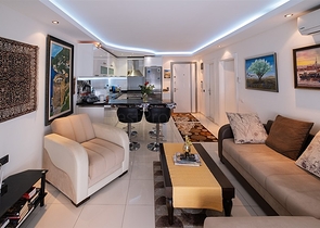 Апартаменты 1+1 рядом с пляжем Клеопатра