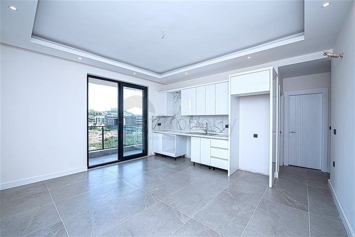 Пентхаус 3+1 в районе Каргыджак в 350 м от моря 