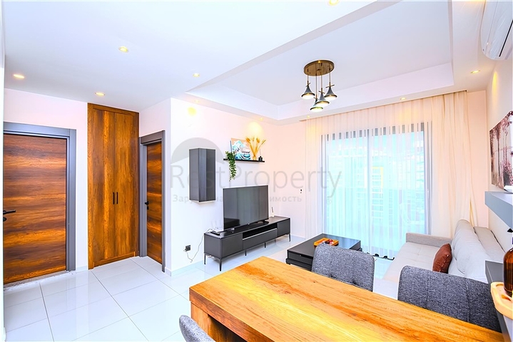 Двухкомнатная квартира в одном из лучших комплексах Махмутлара