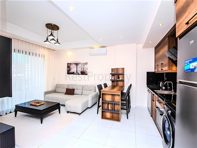 Двухкомнатная квартира в одном из лучших комплексах Махмутлара