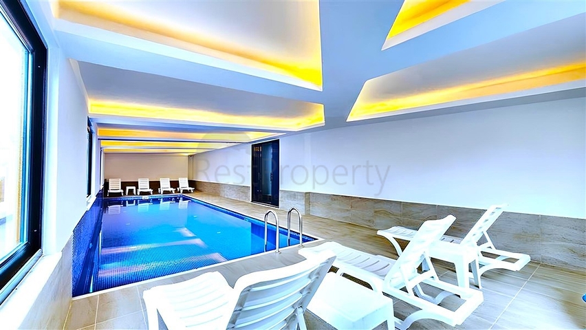 Новый квартира 1+1 в районе Махмутлар