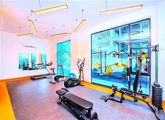 Новый квартира 1+1 в районе Махмутлар