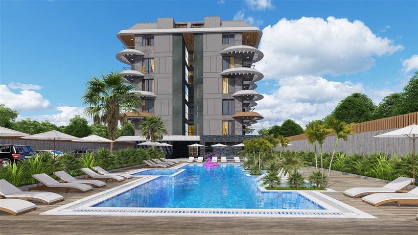 Жилой комплекс у моря в Кестеле: комфорт, природа и развитая инфраструктура в шаге от моря