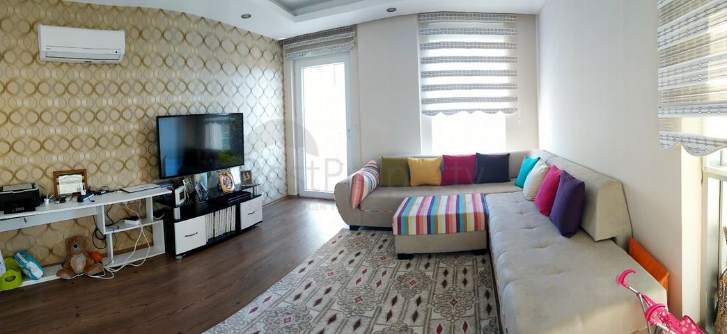 Квартира 2+1 с мебелью в 5 минутах ходьбы от моря